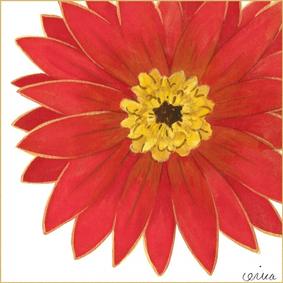 Bright Flowers No. 1 Variante 1 | 60x60 cm | Premium-Papier