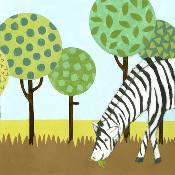 Zoo Adventure No. 4 Variante 1 | 40x40 cm | Premium-Papier