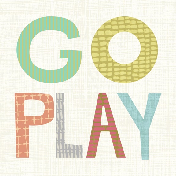 Go Play Variante 1 | 60x60 cm | Premium-Papier