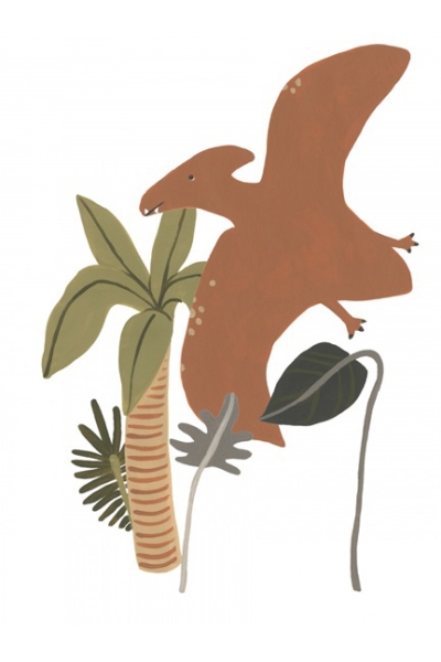 Simple Dinos No. 3 Variante 1 | 30x45 cm | Premium-Papier