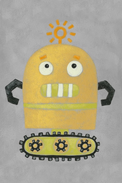 Toy Robots No. 2 Variante 1 | 30x45 cm | Premium-Papier