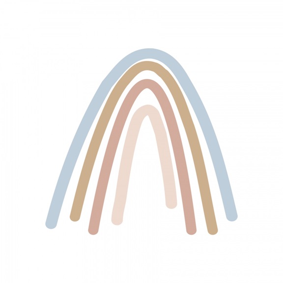 Essential Rainbow No. 2 Variante 1 | 60x60 cm | Premium-Papier