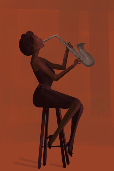 Red Room Band No. 4 Variante 1 | 30x45 cm | Premium-Papier