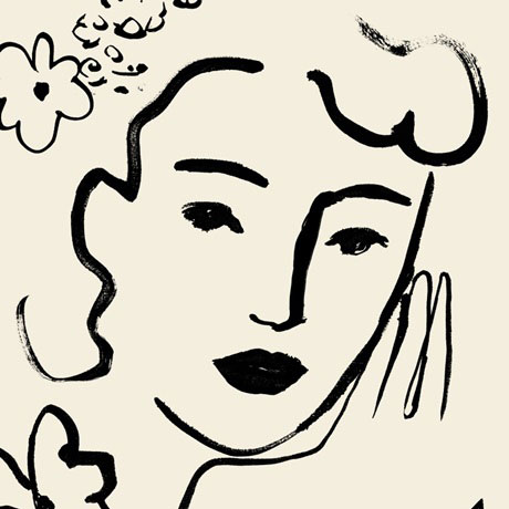 The Muse No. 2 Variante 1 | 60x60 cm | Premium-Papier