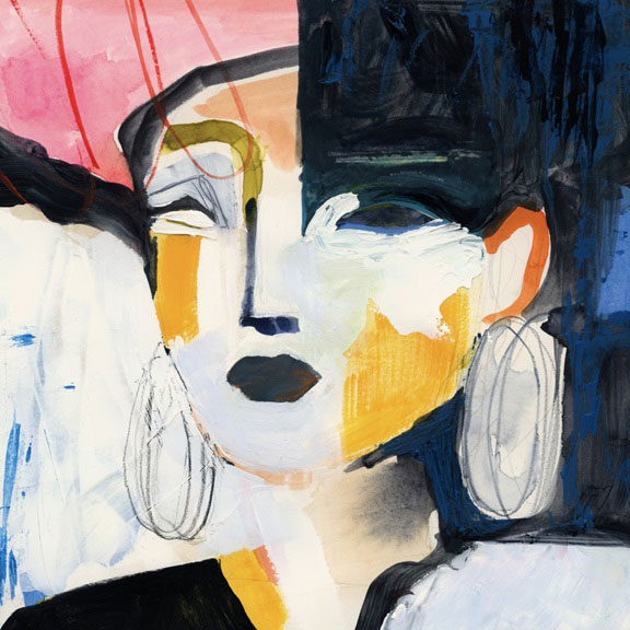 Day & Night Portrait No. 2 Variante 1 | 60x60 cm | Premium-Papier