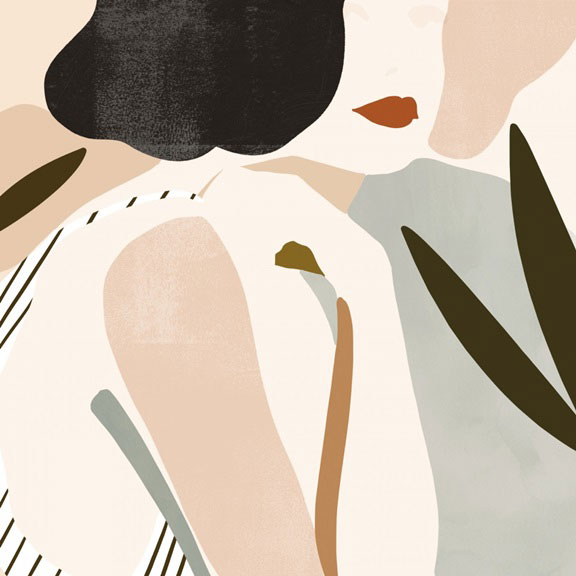 Perfect Summer No. 1 Variante 1 | 60x60 cm | Premium-Papier