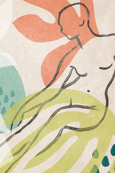 Jungle Figure No. 4 Variante 1 | 13x18 cm | Premium-Papier