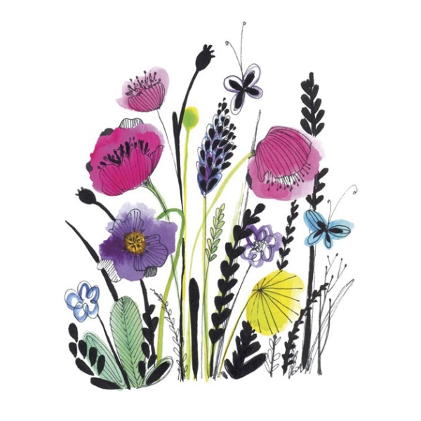 Pink & Lovely No. 2 Variante 1 | 60x60 cm | Premium-Papier