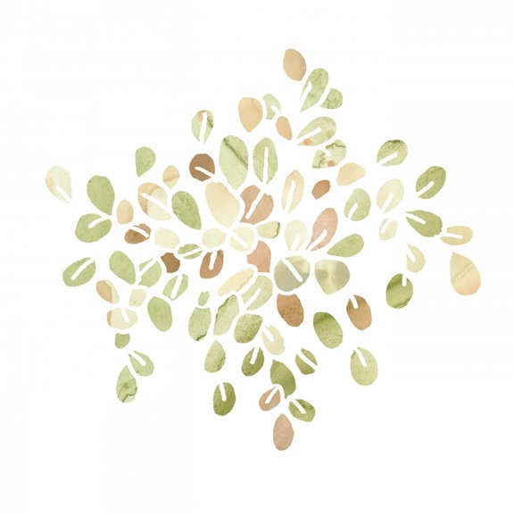 Mossy No. 6 Variante 1 | 60x60 cm | Premium-Papier