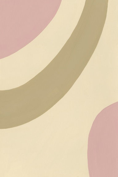 Muted Ovals Variante 1 | 30x45 cm | Premium-Papier