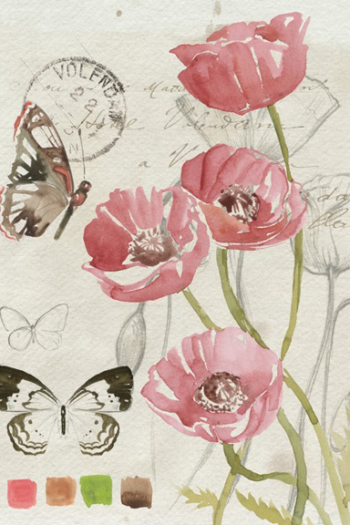 Botanical Sketch Variante 1 | 30x45 cm | Premium-Papier