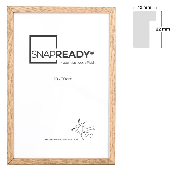 SnapReady Bilderrahmen mit Magnetpad 
