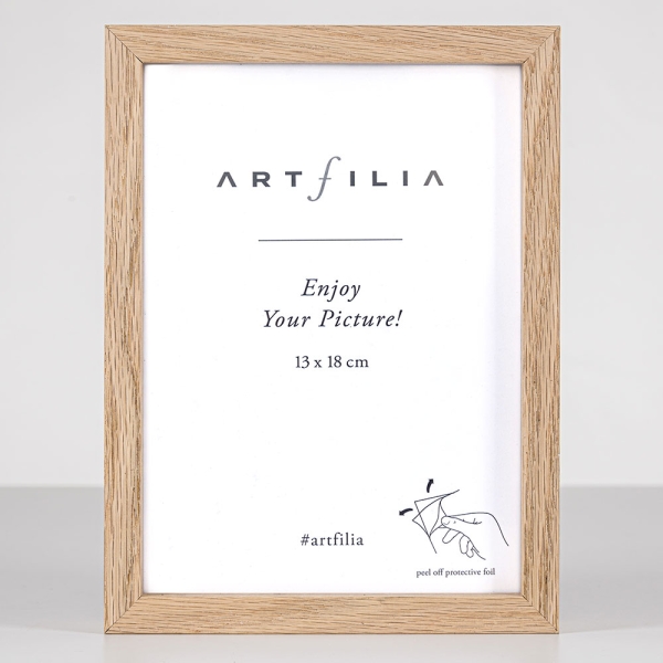 Bilderrahmen aus Holz - Eiche 13x18 cm