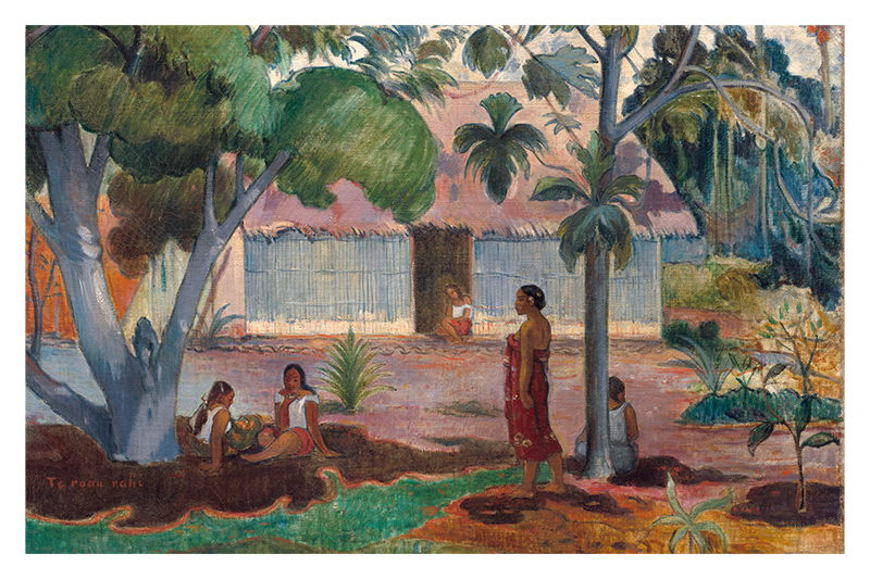 Paul Gauguin - The Large Tree Variante 1 | 20x30 cm | Premium-Papier