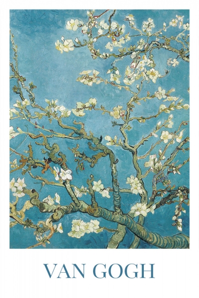 Vincent van Gogh - Almond Blossom Variante 1 | 60x90 cm | Premium-Papier wasserfest