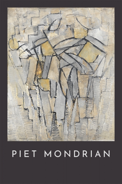 Piet Mondrian - Composition no. XIII / Composition 2 Variante 1 | 40x60 cm | Premium-Papier