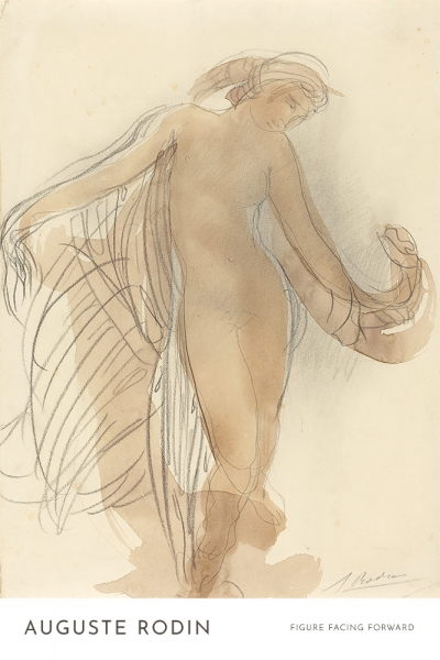 Auguste Rodin - Figure Facing Forward 