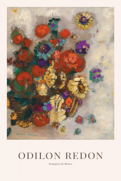 Odilon Redon - Bouquet de fleurs 