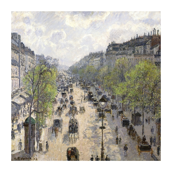 Pissarro Camille Boulevard Monmartre In Paris Jigsaw Puzzle