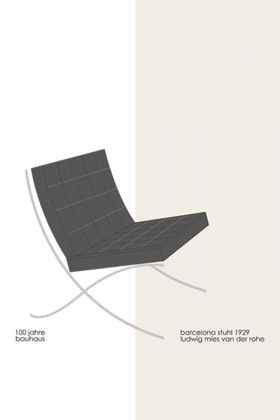 Bauhaus Poster - Bauhaus Design Chair 