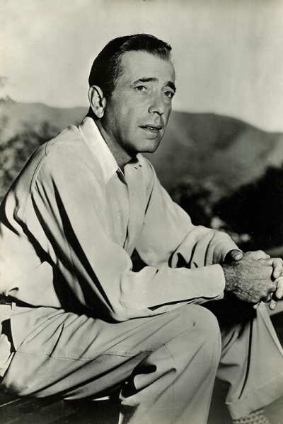 Humphrey Bogart Poster Variante 1 | 13x18 cm | Premium-Papier