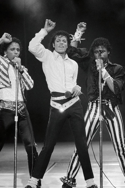 Michael Jackson Comiskey Park Chicago in 1984 Variante 1 | 13x18 cm | Premium-Papier