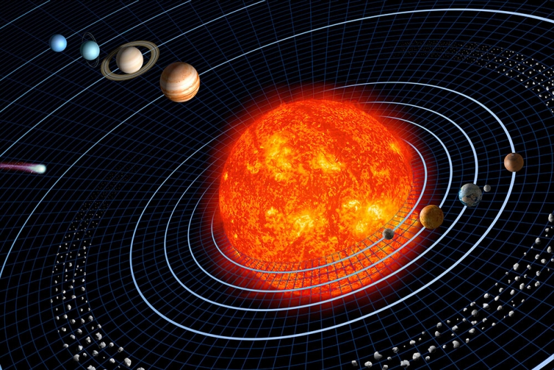 The Solar System - Original by NASA Variante 1 | 13x18 cm | Premium-Papier
