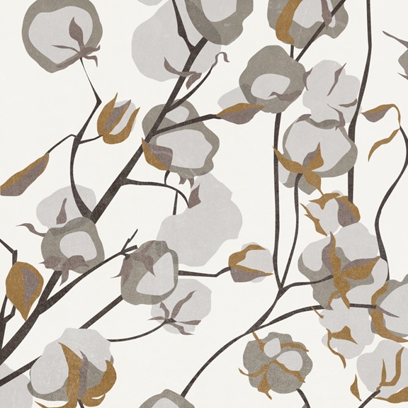 Floral Abstract No. 1 Variante 1 | 40x40 cm | Premium-Papier