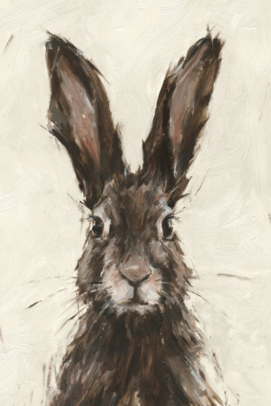 Hare Portrait No. 1 Variante 1 | 13x18 cm | Premium-Papier
