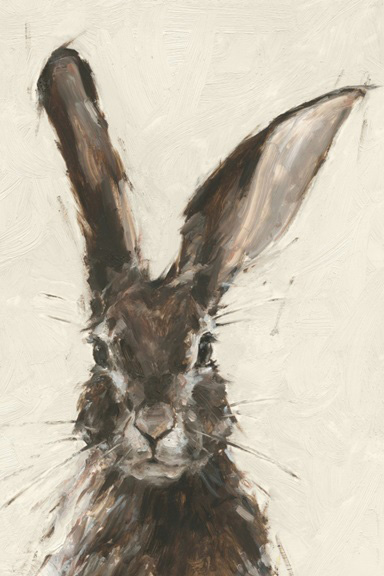 Hare Portrait No. 2 Variante 1 | 13x18 cm | Premium-Papier