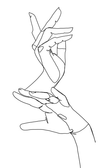 Gestures No. 1 Variante 1 | 13x18 cm | Premium-Papier
