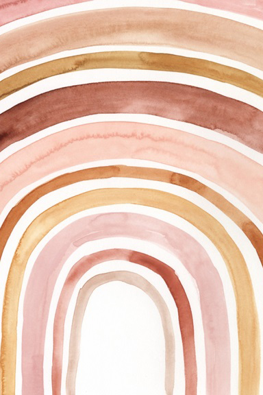 Rosy Arches Variante 1 | 40x60 cm | Premium-Papier