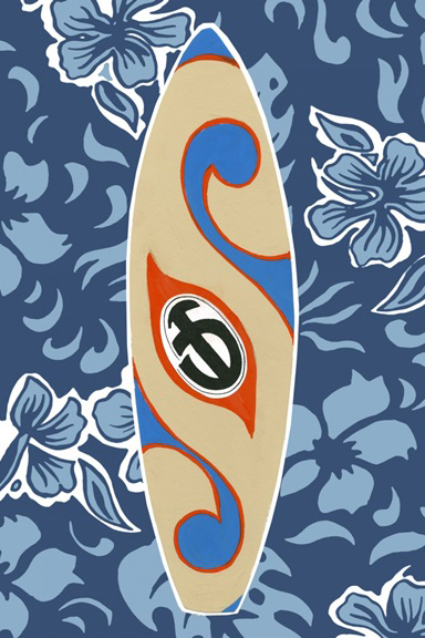 Surfboard Collection No. 3 Variante 1 | 13x18 cm | Premium-Papier