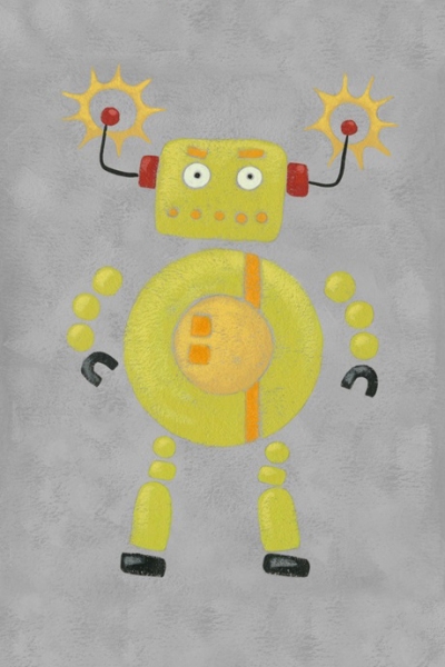 Toy Robots No. 3 Variante 1 | 13x18 cm | Premium-Papier