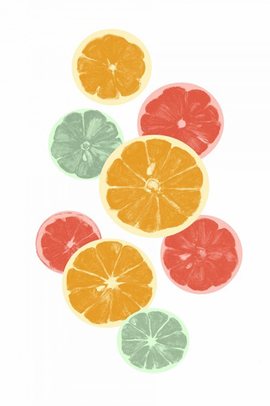 Bright Oranges No. 2 