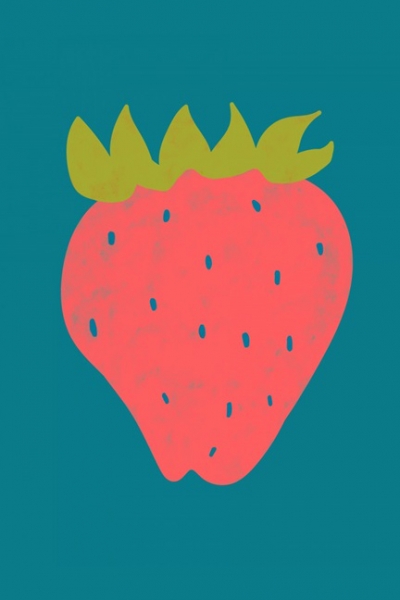 Summer Selection No. 7: Strawberry Variante 1 | 13x18 cm | Premium-Papier