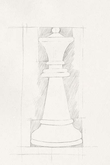 Chess Sketch No. 1 