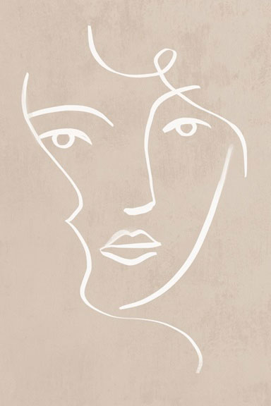 Soft Portrait Sketch No. 1 Variante 1 | 13x18 cm | Premium-Papier
