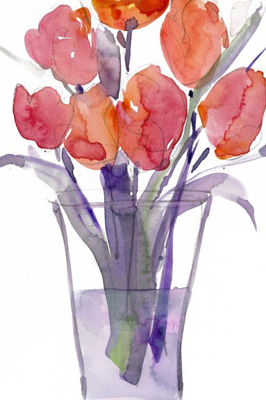 My Favourite Tulips Variante 1 | 13x18 cm | Premium-Papier