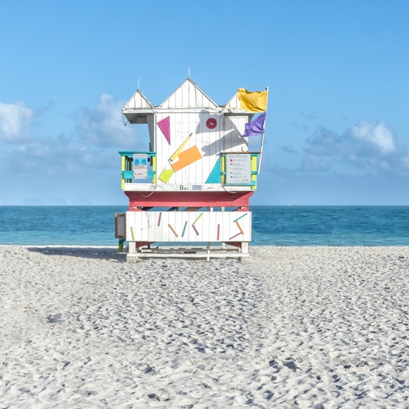 Miami Beach Lifeguard Stands No. 6 