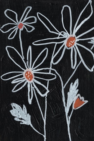 Dark Flowers No. 2 Variante 1 | 13x18 cm | Premium-Papier