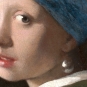 Jan Vermeer - Girl with a Pearl Earring Variante 2