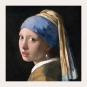 Jan Vermeer - Girl with a Pearl Earring Variante 3