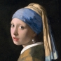 Jan Vermeer - Girl with a Pearl Earring Variante 4