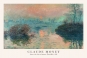 Claude Monet - Sunset on the Seine at Lavacourt, Winter Effect Variante 2