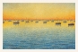 Paul Signac - Setting Sun. Sardine Fishing. Adagio. Opus 221 Variante 3