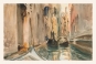 John Singer Sargent - Rio di San Salvatore, Venice Variante 2