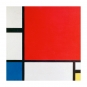 Piet Mondrian - Composition with Red, Blue, and Yellow Variante 1