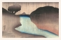 Utagawa Kuniyoshi - Ochanomizu in the Rain Variante 1