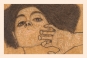 Egon Schiele - Head of a Woman Variante 1